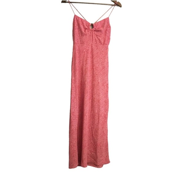 Zara Animal Print Maxi Dress Size S - Picture 2 of 16